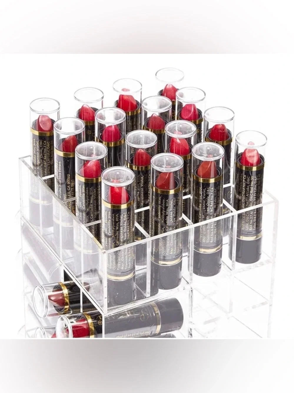 NEW~Lazy Susan Lipstick/Lipgloss & miscl Makeup Organizer~Retail Value $49.95